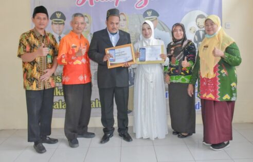 Zainul Arifin dan Ilah Sariyah, Ikuti Fasilitasi Nikah Pemkot Metro