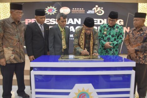 Peresmian Gedung Baru RSU Muhammadiyah Metro, Wahdi Harap Bisa Menambah Kenyamanan Pasien dan Pegawai