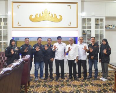 Walikota Terima Audiensi GWI Metro