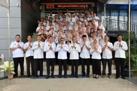 Usai Idul Fitri, Qomaru Zaman Monitoring Disiplin Pegawai di 3 OPD