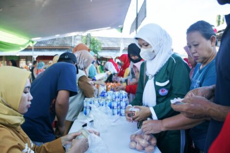 Menjelang HBKN, Pemkot Metro Gelar Pasar Tani Agro Ceria di Pasar Kenanga Mulyojati