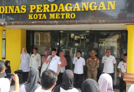 Memastikan Pelayanan Tetap Berjalan, Pemkot Metro Lakukan Kunjungan ke 33 OPD