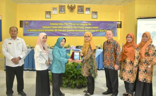 Dinas PPPA&PPKB Metro Terima Studi Banding BKKBN Kabupaten PALI