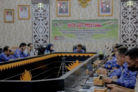 Sekda Kota Metro Buka Kick Off Meeting Penyusunan Dokumen KLHS RPJPD Tahun 2025-2024