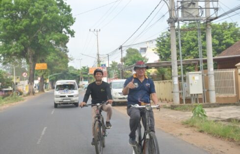 Asisten II Pemkot Metro Hadiri Halal Bihalal Komunitas Sepeda Tua Indonesia