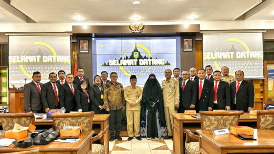 Subehi mengikuti Visitasi Kepemimpinan Nasional PKN II bersama BPSDM Sumatera Utara di Kabupaten Magelang