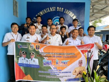 Diskominfo Kota Metro Gagas “Silat Komet”