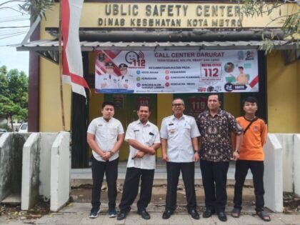 Pemkot Metro segera Launching Nomor Telpon Kedaruratan