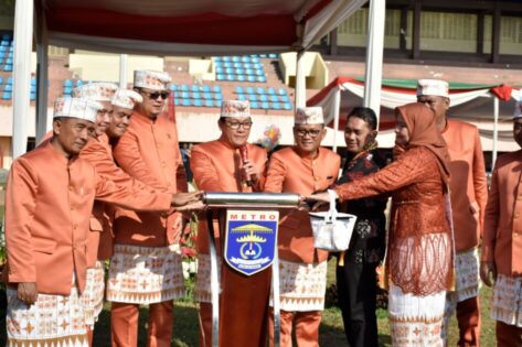 Pemkot Metro Luncurkan Call Center MC 112 Usai Upacara Hari Jadi Kota Metro ke 86