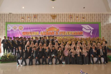 Wisuda, Sebanyak 59 Siswa- Siswi SMP IT Bina Insani Metro