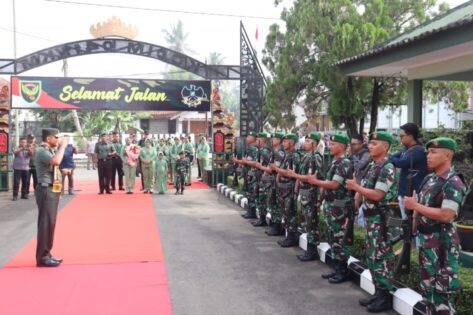 Menjelang Konstelasi Politik Tahun 2024, Jajaran TNI di Kodim 0411/KM Lakukan Pemetaan Kamtibmas