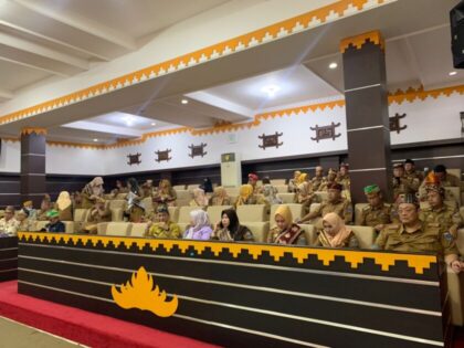 Rakor Bulan Juni : Wahdi Minta Masyarakat Bersabar, Pembangunan Infrastruktur Sedang Berjalan