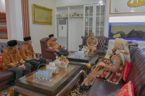 Audiensi, PWRI Undang Walikota Metro dalam Pembentukan Pengurusan Yang Baru