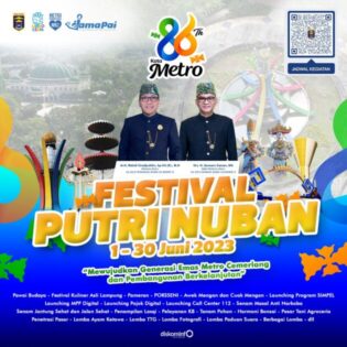 Ayo Meriahkan Panggung Utama HUT Kota Metro ke 86