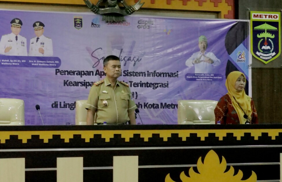 Pemkot Metro Sosialisasikan APLIKASI SRIKANDI