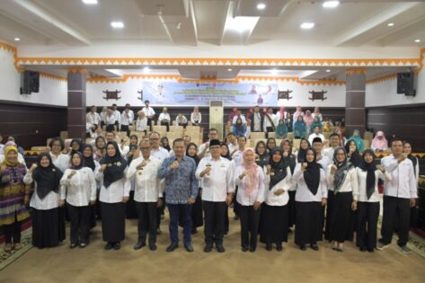 Wahdi hadiri pelantikan PKBI Metro, targetkan bersama wujudkan zero stunting 2045