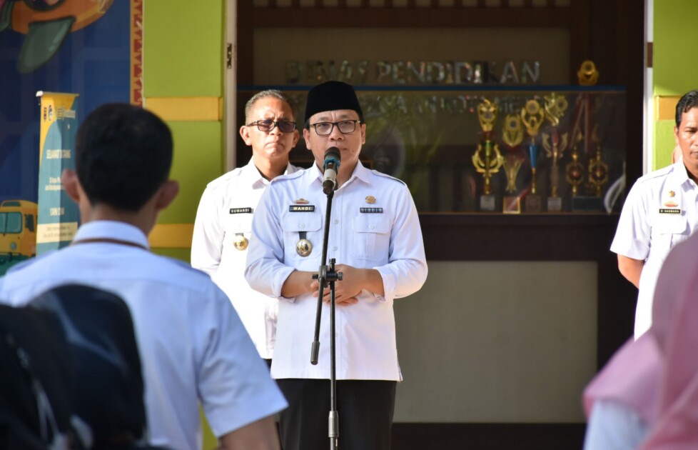 Wahdi sampaikan beberapa amanat di Disdikbud Metro