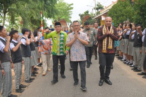 Penilaian Lomba Kelurahan, Kali ini  Yosorejo Jadi Perwakilan Provinsi Lampung pada Tingkat Ragional 1 Sumatera