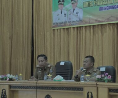 Sekda Metro Buka Bimtek Kompetensi PNS Kecamatan dan Kelurahan