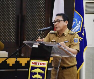 Wali Kota Metro Paparkan Verifikasi Lanjutan Penghargaan Kabupaten/Kota Sehat Tingkat Nasional