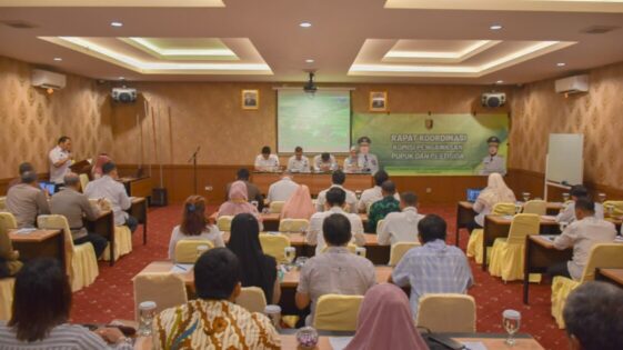 Rakor KP3 Kota Metro, Demi Kesejahteraan Pangan Yang Lebih Baik