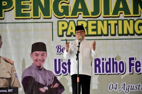Jaga Keharmonisan Keluarga untuk Mendukung Pemerintahan Pemkot Metro gelar Pengajian Parenting