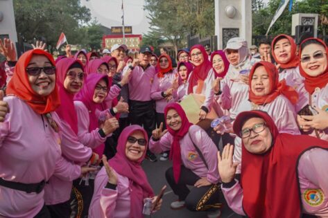 Wahdi Kaget Dengan Gebrakan Ketua PWRI Metro Dalam Sambut HUT RI ke 78