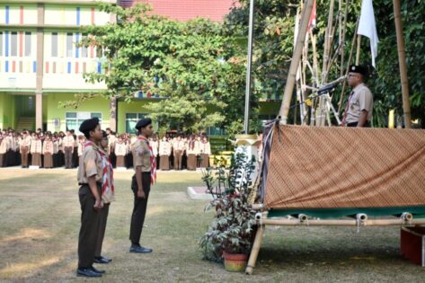 HUT Pramuka ke-62 Smansa Siap Didik Generasi Berkelanjutan