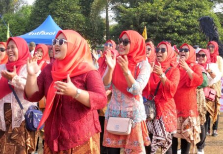 Kelurahan Yosomulyo Gelar Jalan Sehat dan Gebyar HUT RI ke 78