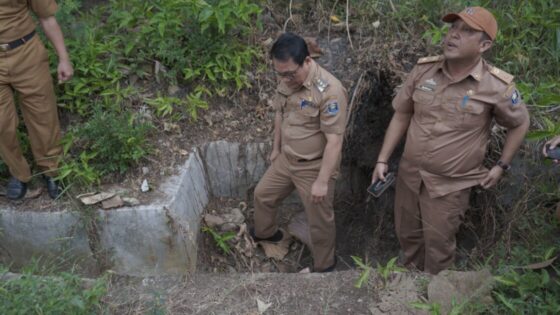 Pastikan Produktifitas Pertanian di Musim Kemarau, Walikota Metro Tinjau Irigasi Pertanian