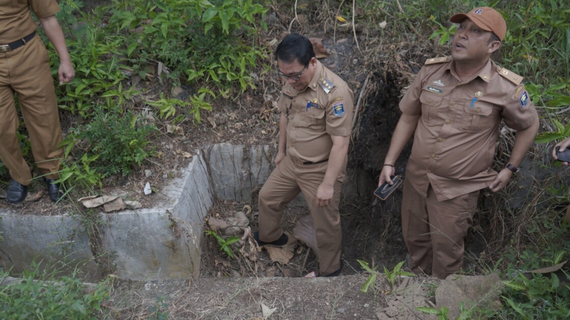 Pastikan Produktifitas Pertanian di Musim Kemarau, Walikota Metro Tinjau Irigasi Pertanian