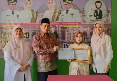 Usai Melangsungkan Ijab Kabul, Warga Metro Utara Dukung Program Fasilitas Pernikahan di KUA