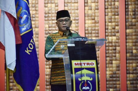 Penyambutan Tim Penilaian Kota Sehat, Qomaru Minta Nasehat dan Masukan demi Membangun Kota Metro Maju