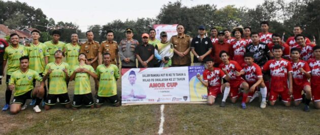 Qomaru Harap Turnamen Bola Amor Cup, Dapat Jaring Bibit Atlet