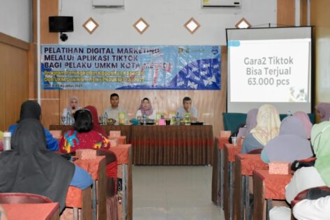 Pemerintah Kota Metro Gelar Pelatihan Digital Marketing untuk UMKM Lewat Tiktok