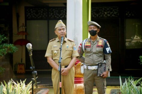 APEL PEMKOT METRO, BANGKIT : TINGKATKAN PELAYANAN PUBLIK