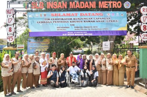 SLB Insan Madani Metro Targetkan Menjadi Percontohan Nasional Sekolah Ramah Anak