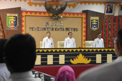 Rakor Bulanan Daerah, Wahdi Sampaikan Beberapa Hal…