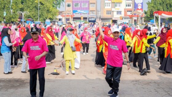 Qomaru Buka Upacara Haornas ke 40