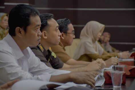 Rutin, Pemkot Metro Ikuti Rakor  Inflasi Nasional