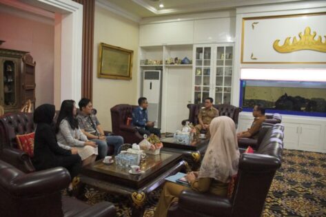 BRI Cabang Metro Audiensi dengan Walikota