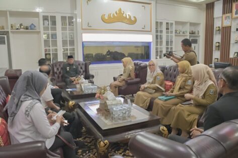 Terkait Stunting, BKKBN Lampung dan Wali Kota Metro Berembuk