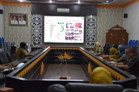 Pemkot Metro Kembali Ikuti Rakor TPID Bersama Kemendagri