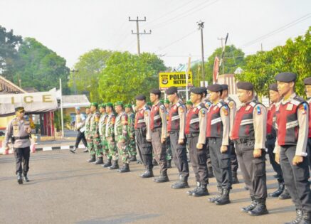 Asisten I Kota Metro Ikuti Apel Zebra Krakatau 2023 dengan Jadwal Operasi Ini