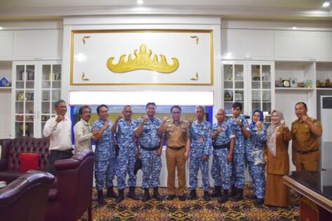 Kader Bela Negara Audiensi dengan Walikota Metro