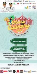 Metro Culinary and Finance Fest, Hadirkan Cagar Budaya yang Inklusif dan Edukatif