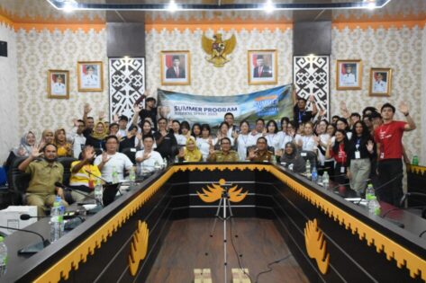 Wahdi Sambut dan Kenalkan Kota Metro ke 44 Mahasiswa Pertukaran Luar Negeri