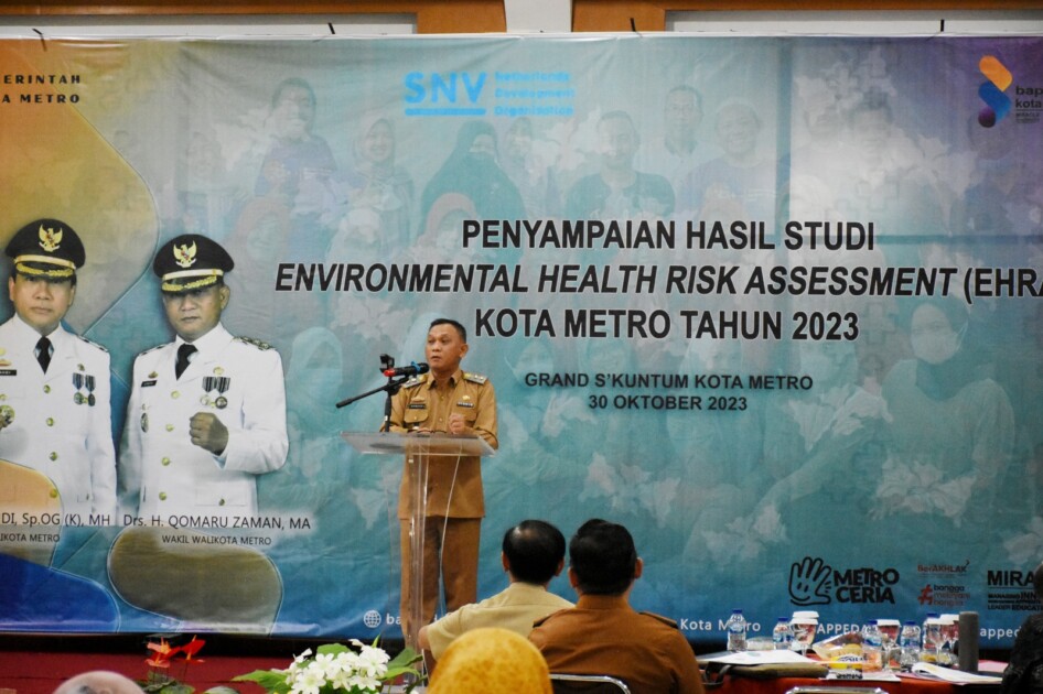 Qomaru Buka Kegiatan EHRA Kota Metro tahun 2023