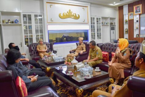 Audiensi, Pemkot Metro Bersama Bawaslu Bahas Ini