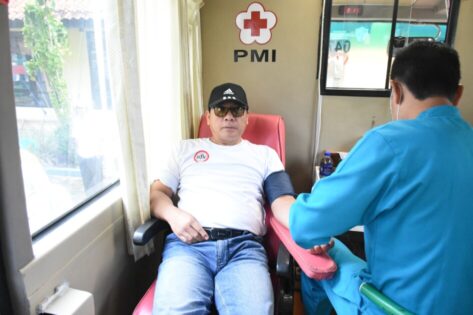 HUT ke 73, IDI Kota Metro Gelar Donor Darah